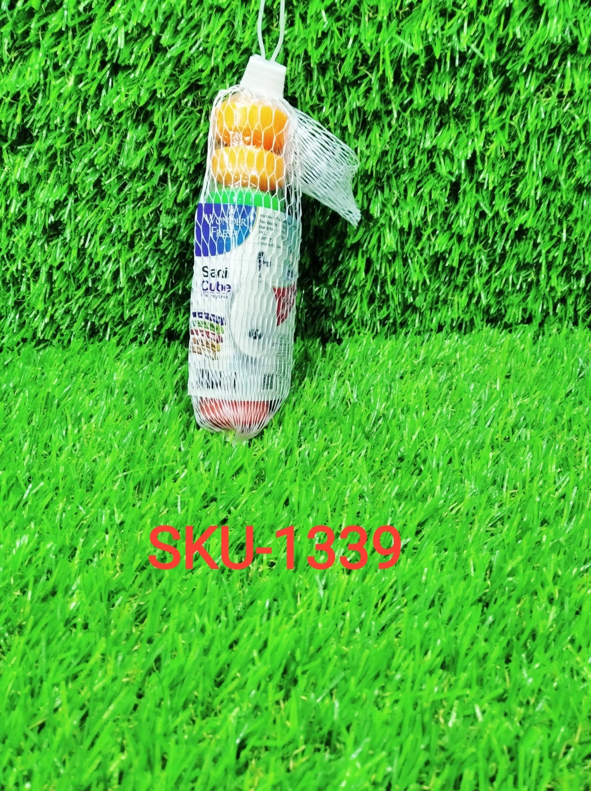 Pack of urinal cubes for maintaining washroom hygiene. Pack of urinal cubes for maintaining washroom hygiene.